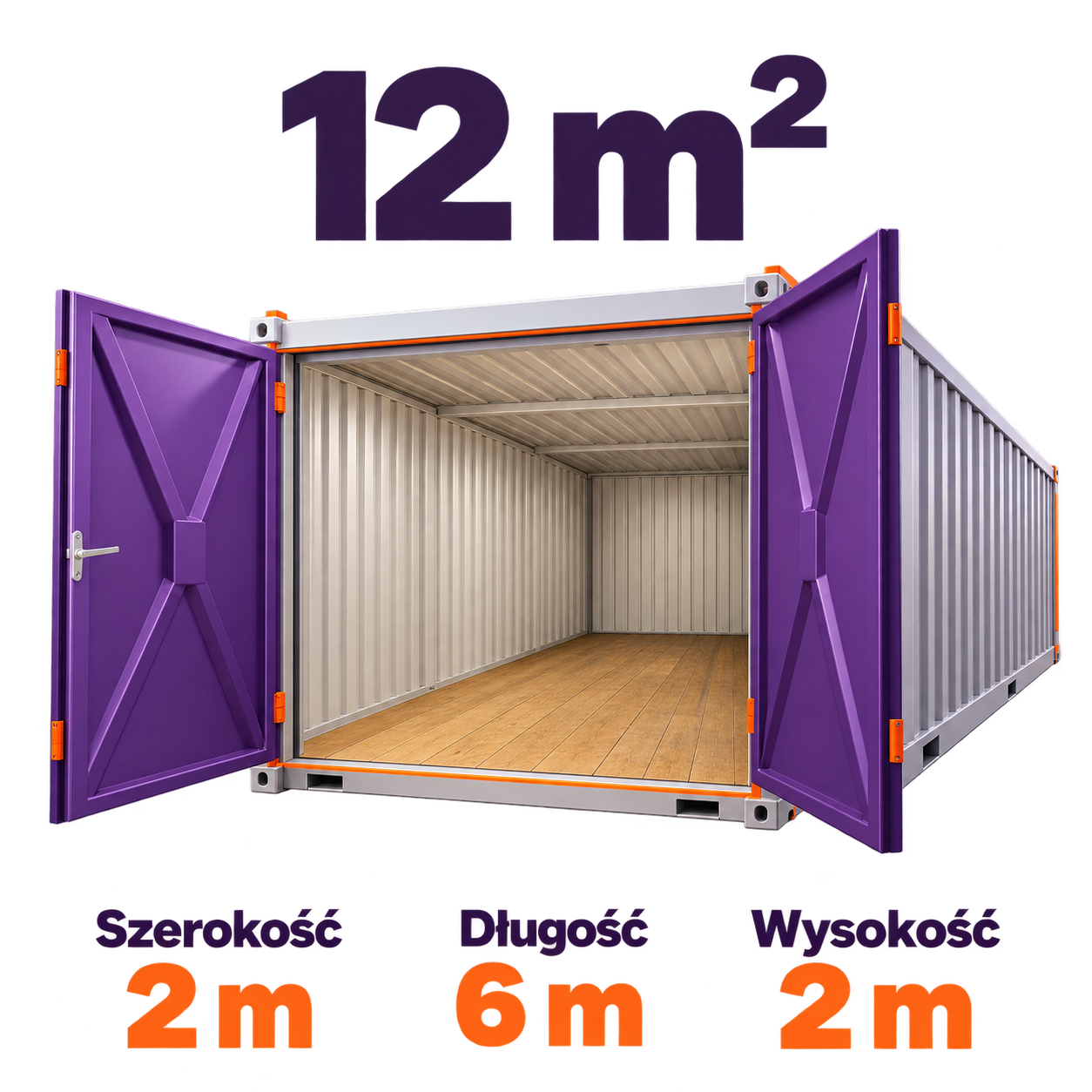 Kontener self storage 12 m²