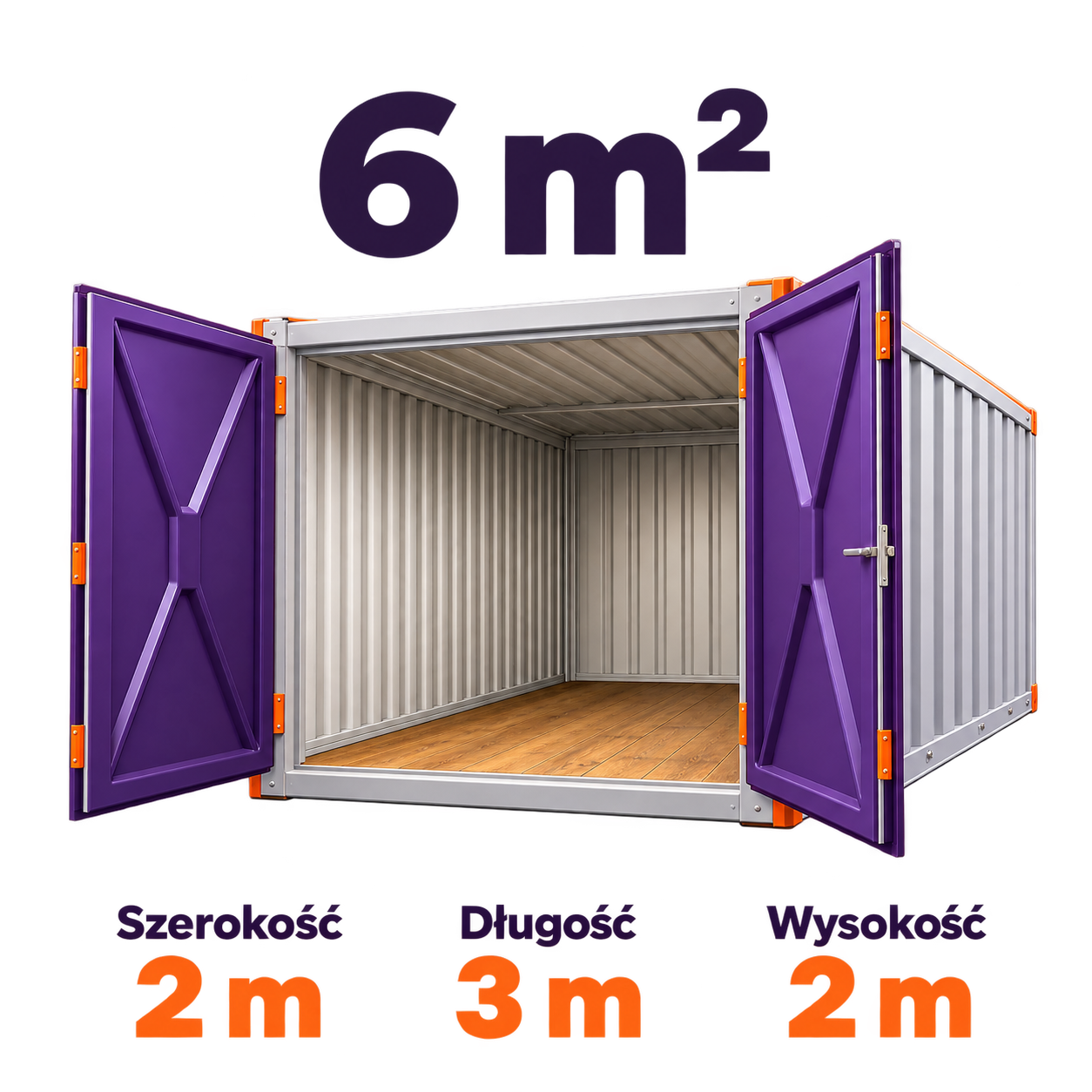 Kontener self storage 6 m²